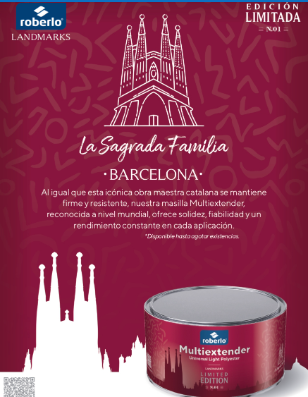 Editie limitata SAGRADA FAMILIA Chit multiextender, 1,3L, bej, Roberlo